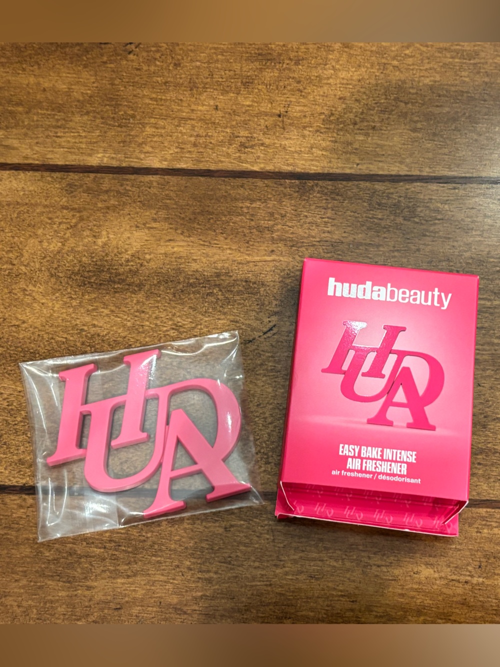 HUDA BEAUTY Hot Pink Branded Air Freshener